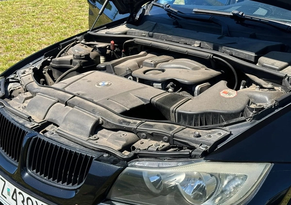 BMW Seria 3 cena 21900 przebieg: 263201, rok produkcji 2007 z Serock małe 277